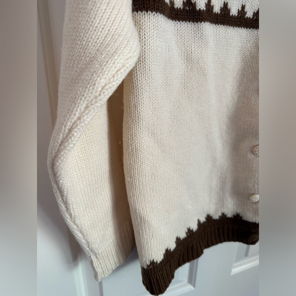 Vintage White Stag Floral Cardigan - Picture 6 of 14